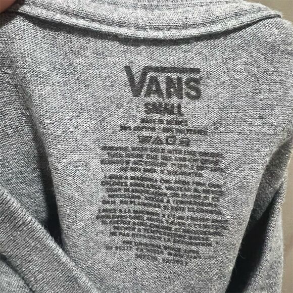 Vans Men's Gray Mountain Graphic T-Shirt Size S Short Sleeve Crew Neck - Picture 10 of 10